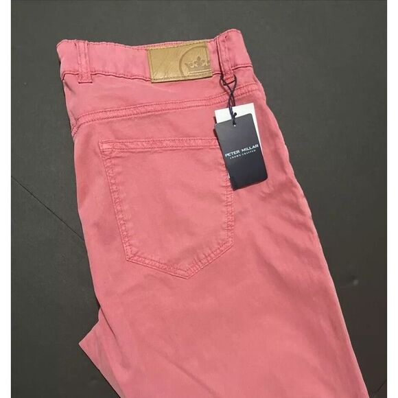 Peter Millar Other - Peter Millar Crown Crafted  Five Pocket Chino Pant  Red Pear Size 35x31 NEW $200